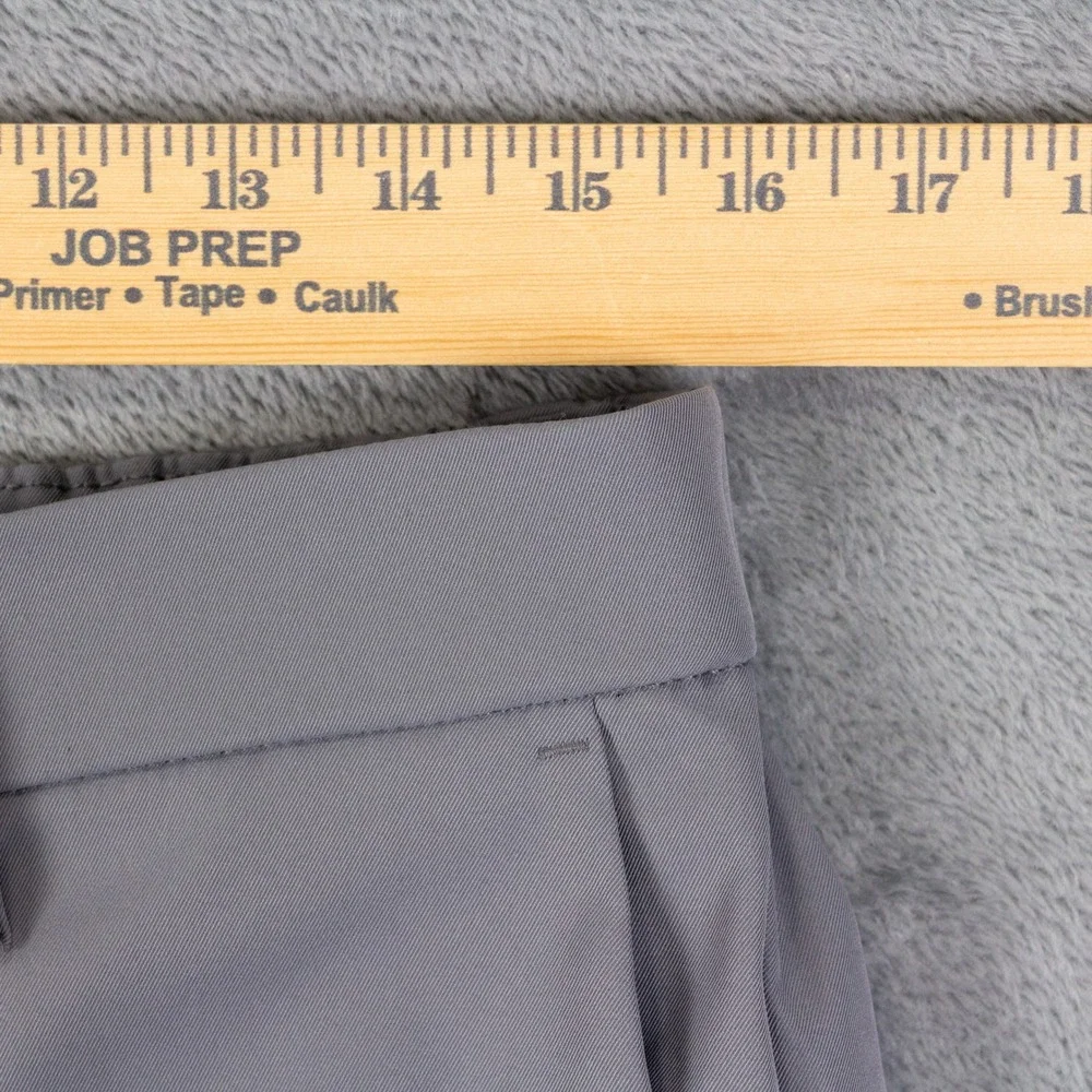NWT Banana Republic Commuter Flex Pant Mens 32x34 Gray Polyester Tech Stretch